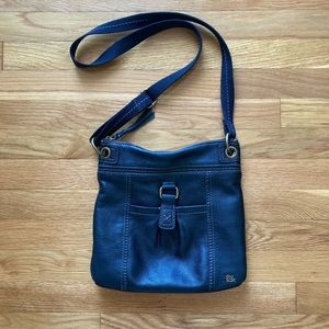 Black Leather Crossbody Purse